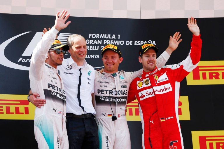 VC Španělska 2015, foto: fb.com/MercedesAMGF1