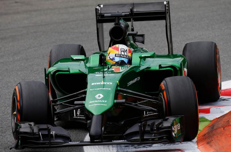 Merhi, Caterham, Monza 2014; foto: robertomerhi.es Merhi, Caterham, Monza 2014; foto: robertomerhi.es