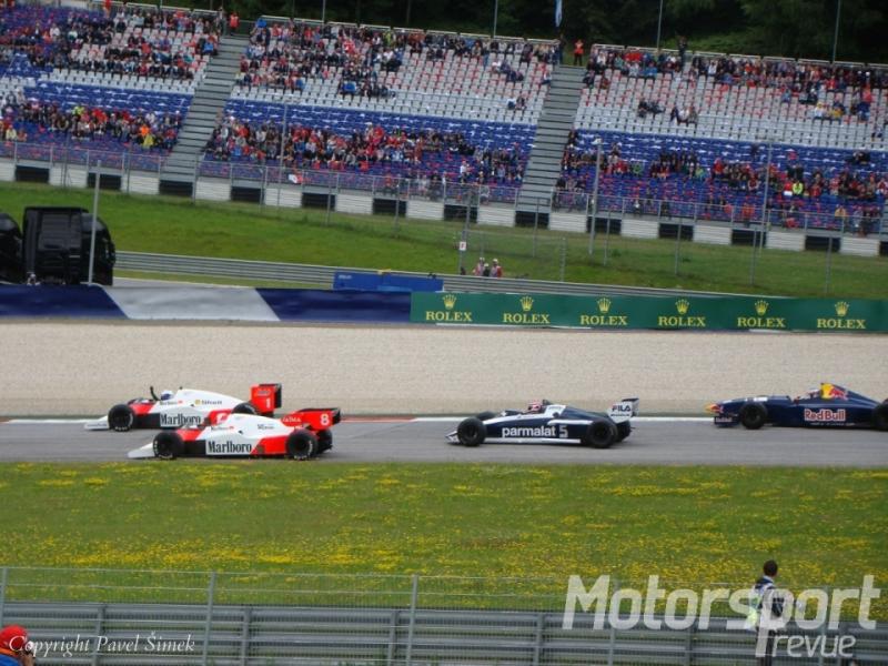 Prost, Lauda, Piquet, Alesi, všichni v akci foto: Pavel Šimek Prost, Lauda, Piquet, Alesi, všichni v akci foto: Pavel Šimek