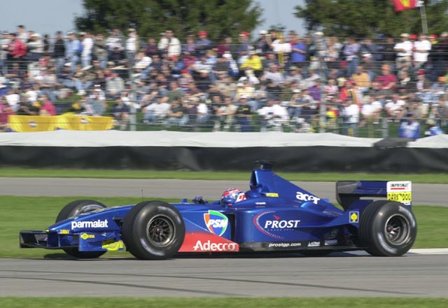 Prost Acer AP04 v Indianapolis, úvodní foto: Wikipedia.com